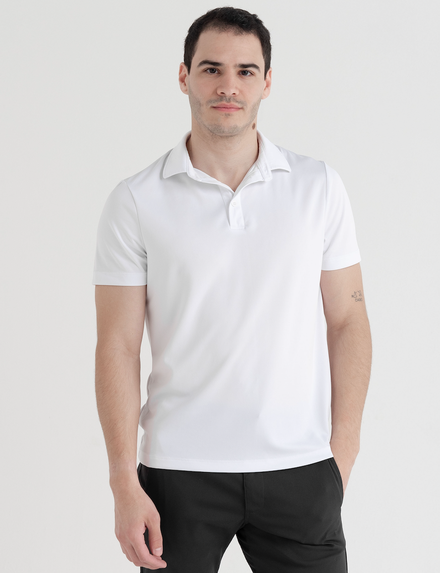 Playera Polo Blanca greatclothing