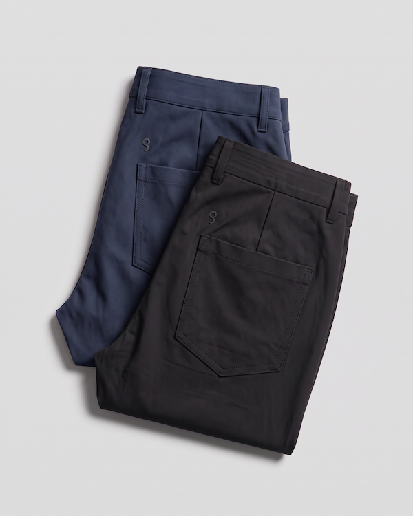 All-Day Pants 2-Pack *Negro + Azul Navy