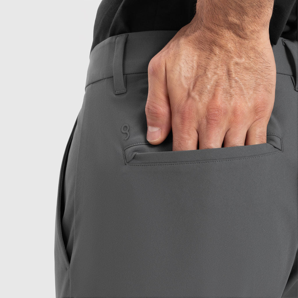 Work-Day Pants Gris Oscuro