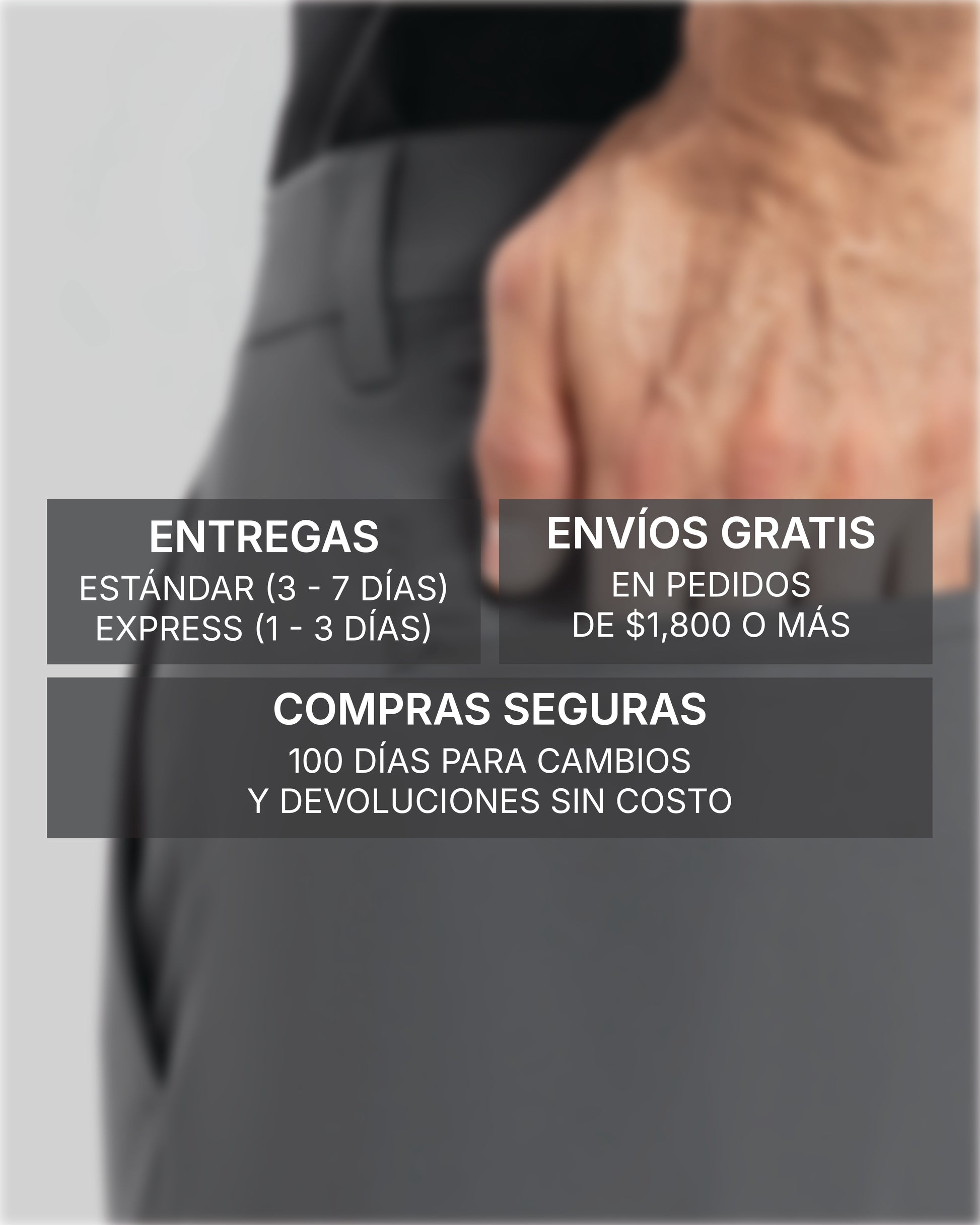 Work-Day Pants Gris Oscuro