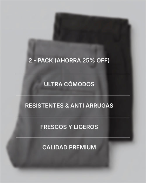 Work-Day Pants *2 Pack