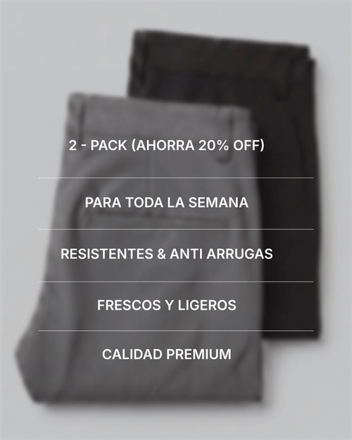 Work-Day Pants *2 Pack