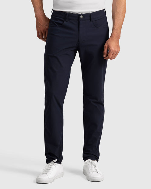 All-Day Pants Azul Navy para hombre - vista frontal
