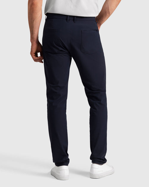 All-Day Pants Azul Navy para hombre - vista trasera