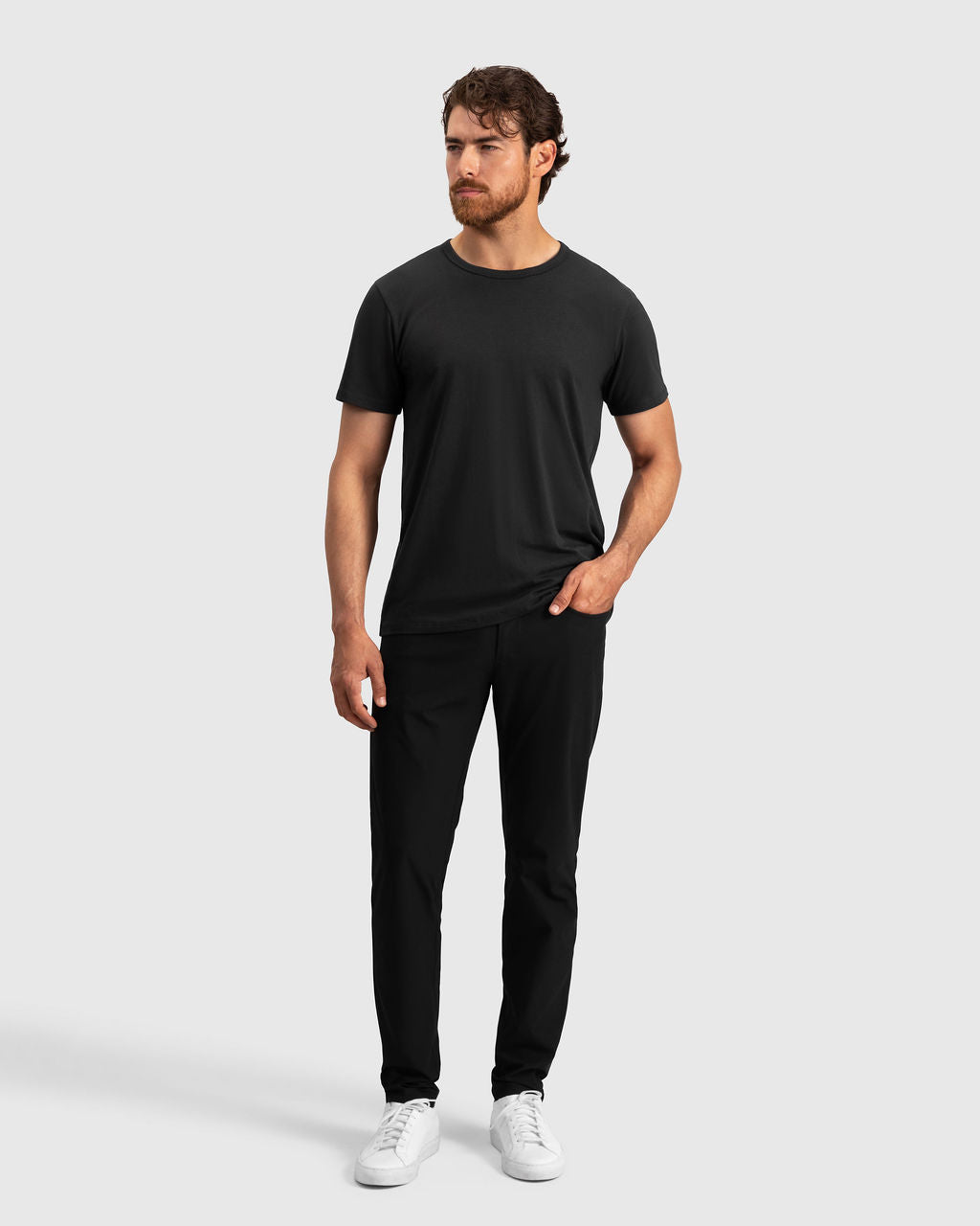 All-Day Pants Negro Classic Fit para hombre