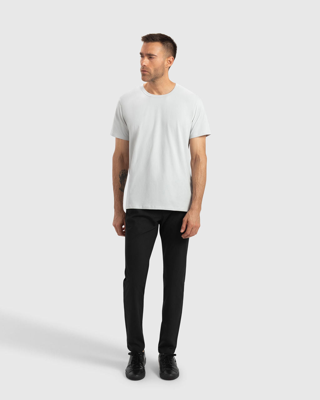 Work-Day Pants Negro para hombre, pantalón formal y versátil